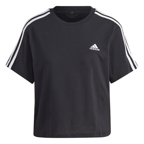adidas - 3S Crop T Shirt Womens
