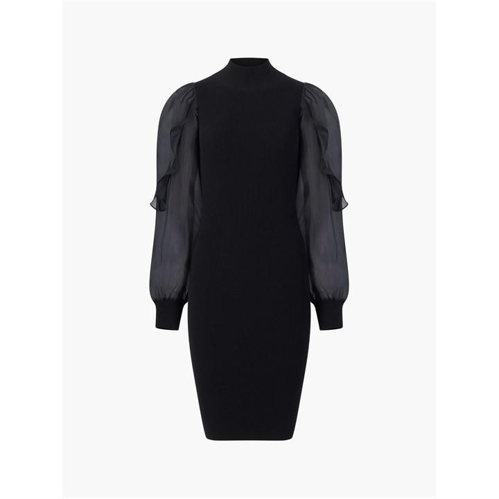 FRENCH CONNECTION KRISTA ORGANZA DRESS