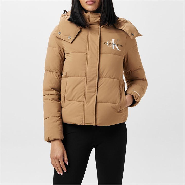 Timeless Camel - Calvin Klein Jeans - Essential Padded Jacket