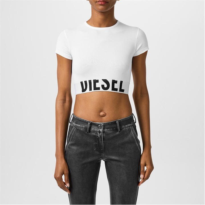 DIESEL CROPPED T-SHIRT