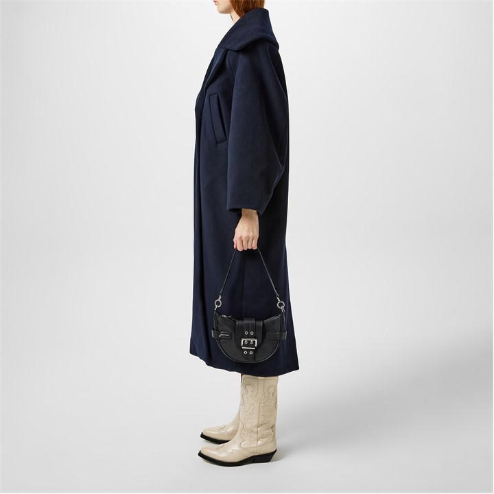 Sky Captain - GANNI - Long Wool Coat