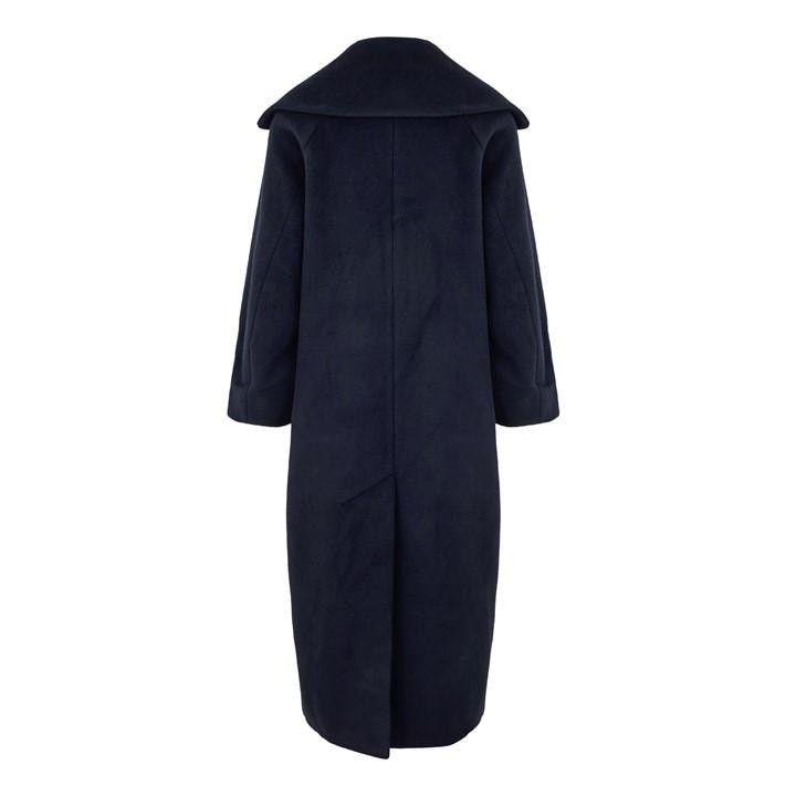 Sky Captain - GANNI - Long Wool Coat
