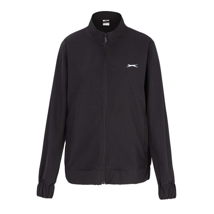 Slazenger Wov Track Jkt Ld44 In Black