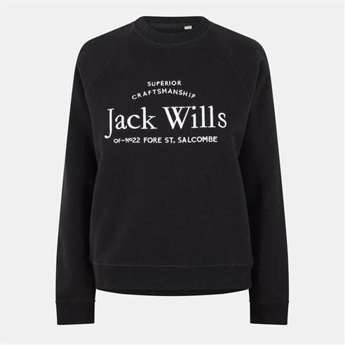Jack Wills - Hunston Graphic Crew Neck Sweatshirt