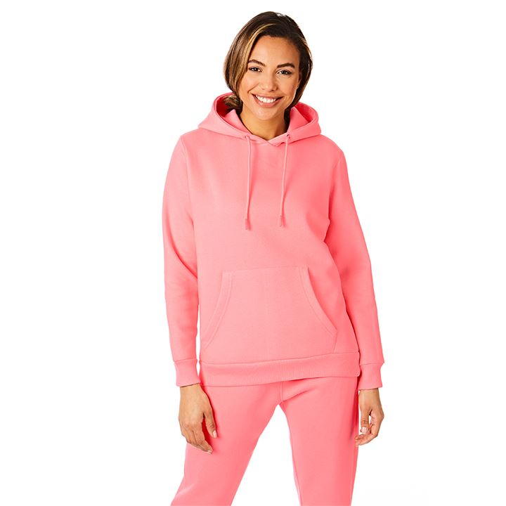 Pink - Light and Shade - Pullover Hoodie Hoodie Ladies