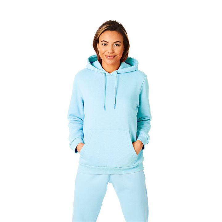 Aquamarine - Light and Shade - Pullover Hoodie Hoodie Ladies