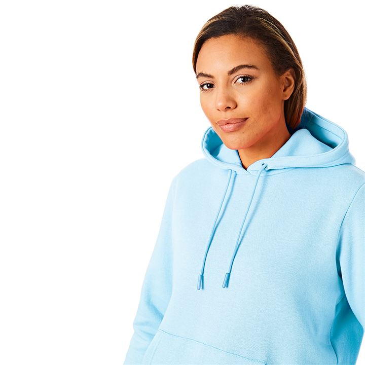 Aquamarine - Light and Shade - Pullover Hoodie Hoodie Ladies