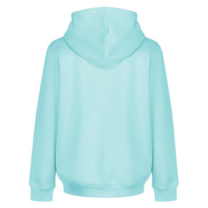 Aquamarine - Light and Shade - Pullover Hoodie Hoodie Ladies