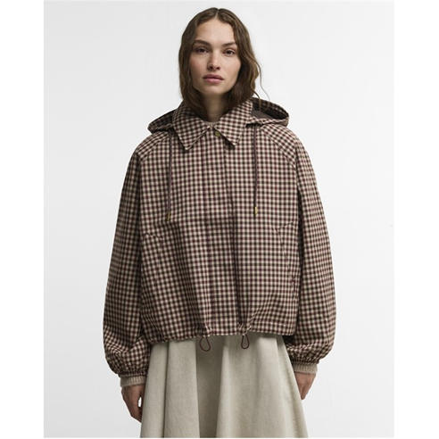 Barbour - Womens Audrey Showerproof Hooded Long Sleeve Rain Anorak