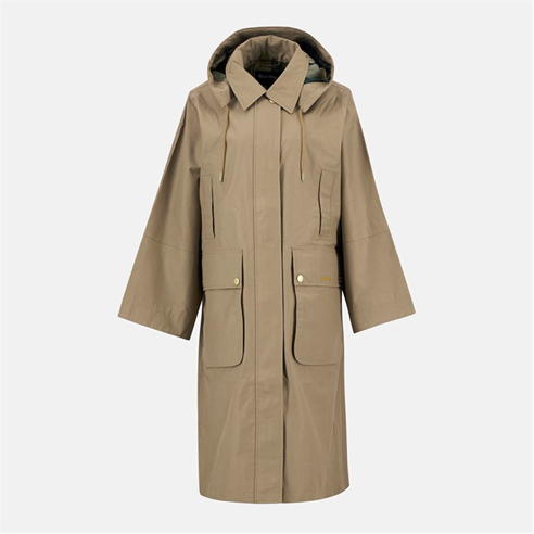 Barbour - Women's Maude Waterproof Detachable Hood Long Sleeve Rain Anorak