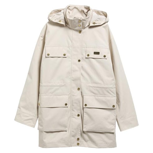 Barbour International - Womens Molina Cotton Full-Zip Showerproof Anorak
