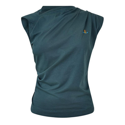 VIVIENNE WESTWOOD - Women's Logo Cotton Hebo Top T-Shirt