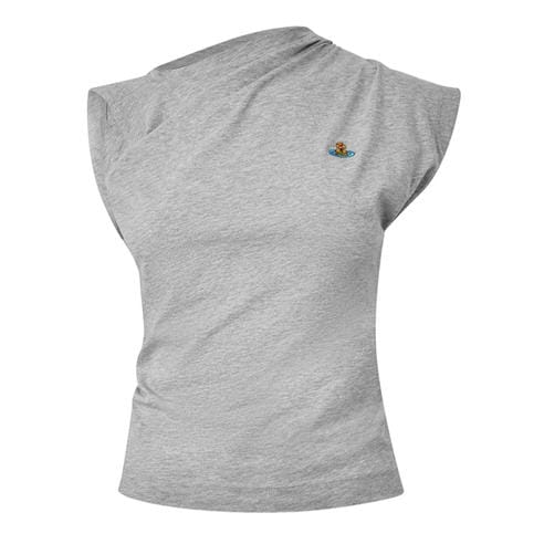 VIVIENNE WESTWOOD - Women's Logo Cotton Hebo Top T-Shirt