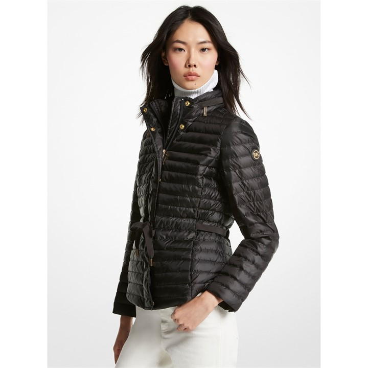MICHAEL MICHAEL KORS BELTED PADDED JACKET