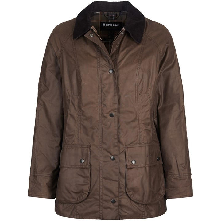 Barbour Women's Brown Beadnell® Wax Jacket Size 10