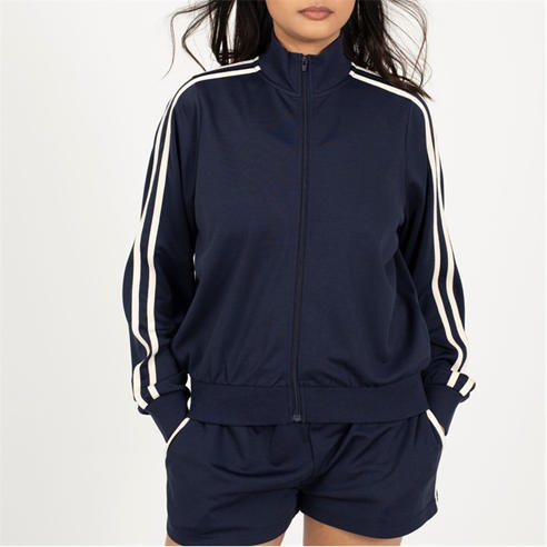 Brave Soul - BS Womens Track Jacket with Side Stripe Detail