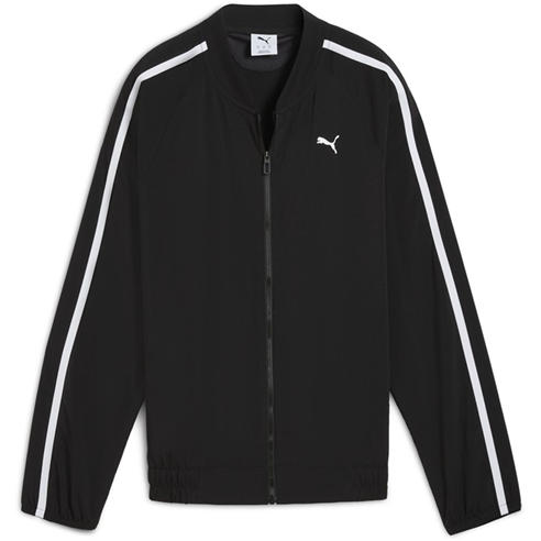 Puma - Women's Floral Ribbon Woven Full Zip Tracksuit Top