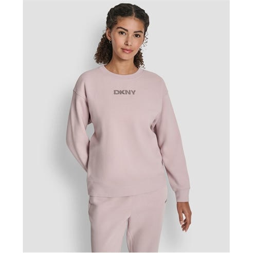 DKNY - Women's Cotton Logo Crew Sweatshirt