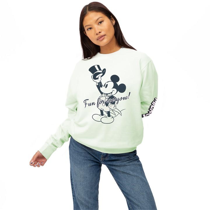 Disney Crew Jumper In Pink