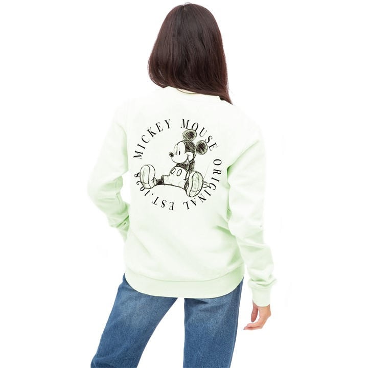 Disney Crew Jumper In Green