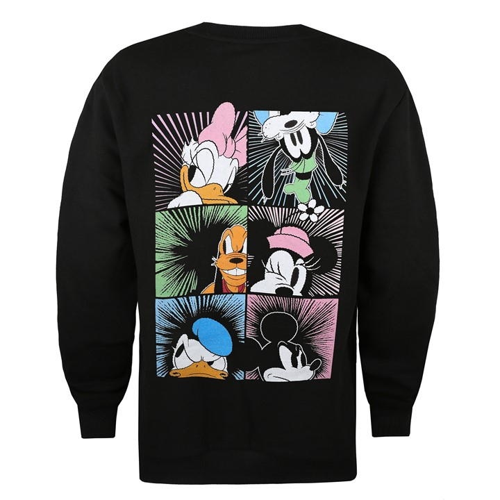 Disney Crew Jumper In Black