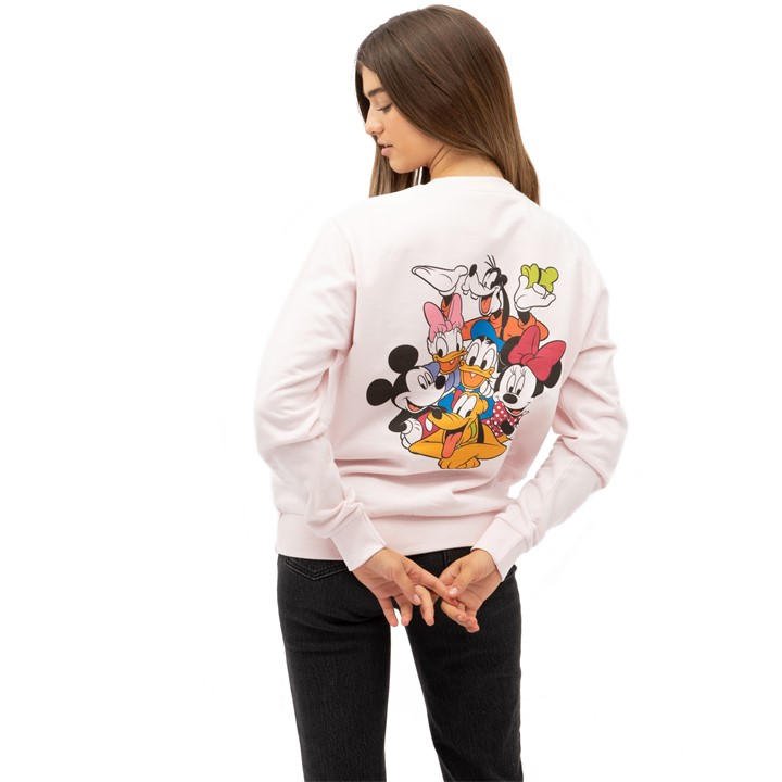 Disney Crew Jumper In Pink
