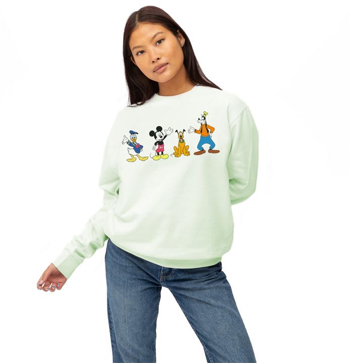 Disney Crew Jumper In Green
