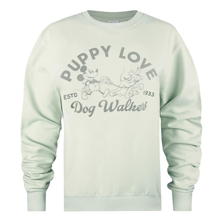 Disney Crew Jumper In Green