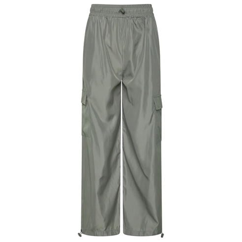 Gym King - Womens Satin Cargo Open Hem Fleece Jogger