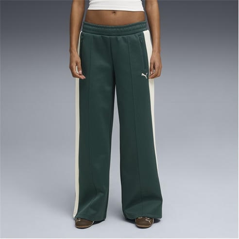 Puma - Womens T7 Low Rise Open Hem Poly Joggers