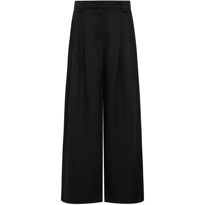 ST AGNI WIDE LEG PLEAT PANTS