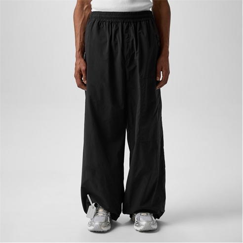OFF WHITE - Men's Relaxed Fit Wide Leg Trousers