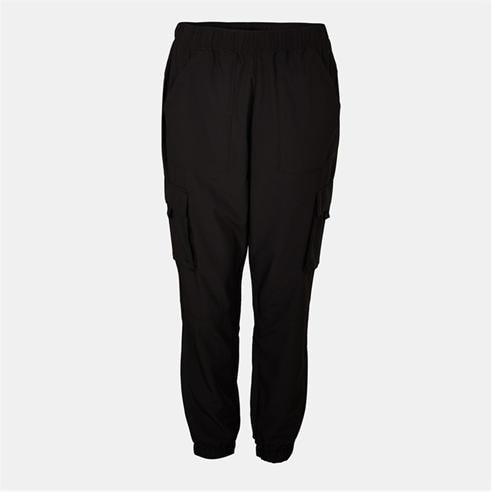 DKNY - Women's Cargo Closed Hem Poly Joggers