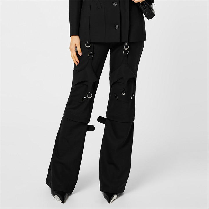 Off-white Belted Cargo Trousers