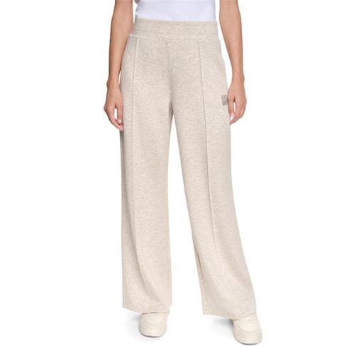 DKNY - Women's DKNY Sport Fleece High-Waisted Open-Hem Joggers