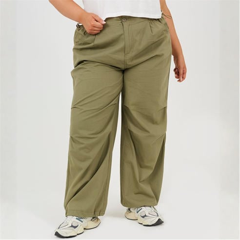 Brave Soul - BS Plus Size Utility Cargo Parachute Trousers