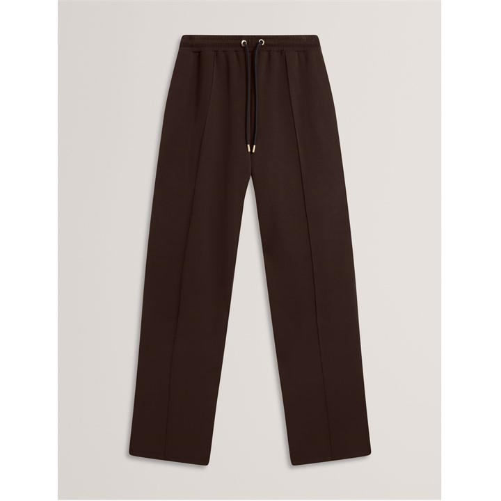 Ted Baker Women's Brown Ted Split Hem Jogger Ld54 Size 8