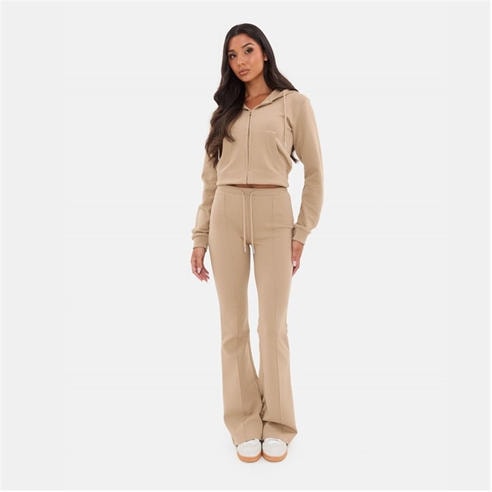 I Saw It First - Seam Detail Flared Jogger