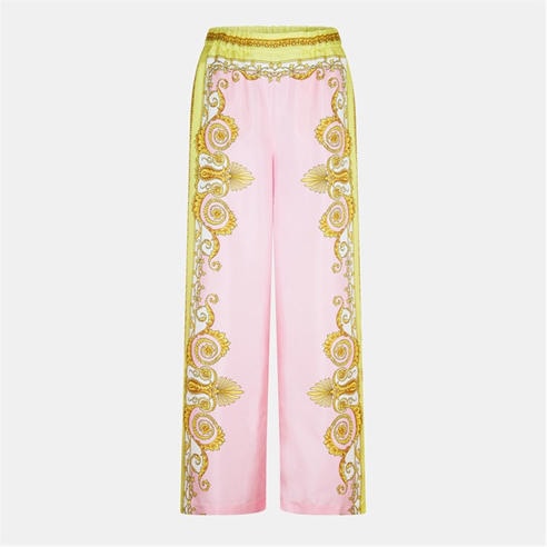 VERSACE - Barocco Silk Trousers