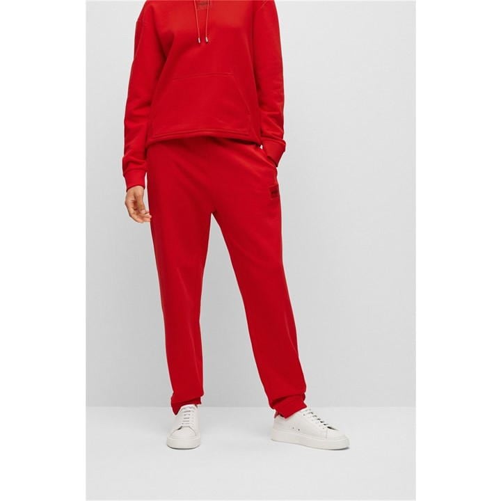 Open Pink - Hugo - Cotton Terry Tracksuit Bottoms