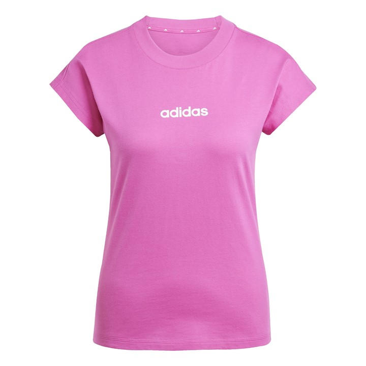 ADIDAS ORIGINALS ESSENTIALS LINEAR COTTON T-SHIRT WOMEN