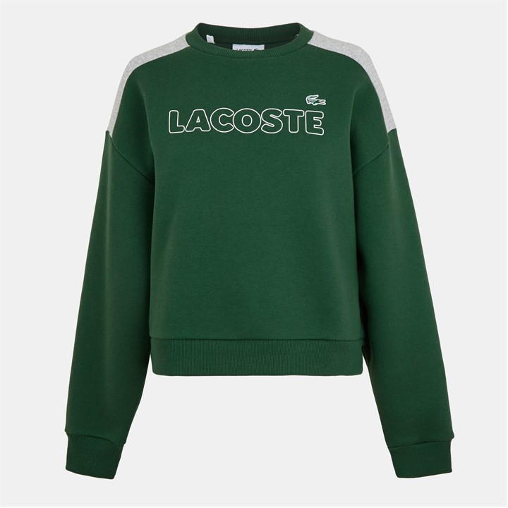 LACOSTE LOGO CREWNECK JUMPER