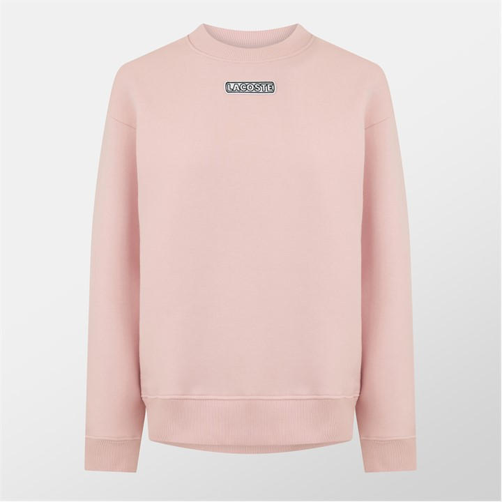 Viennese - Lacoste - Women's Crew-neck Logo Sweatshirt