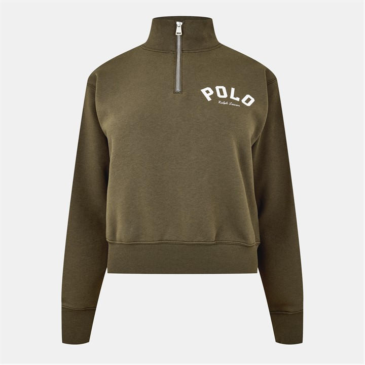 POLO RALPH LAUREN QUARTER ZIP TOP