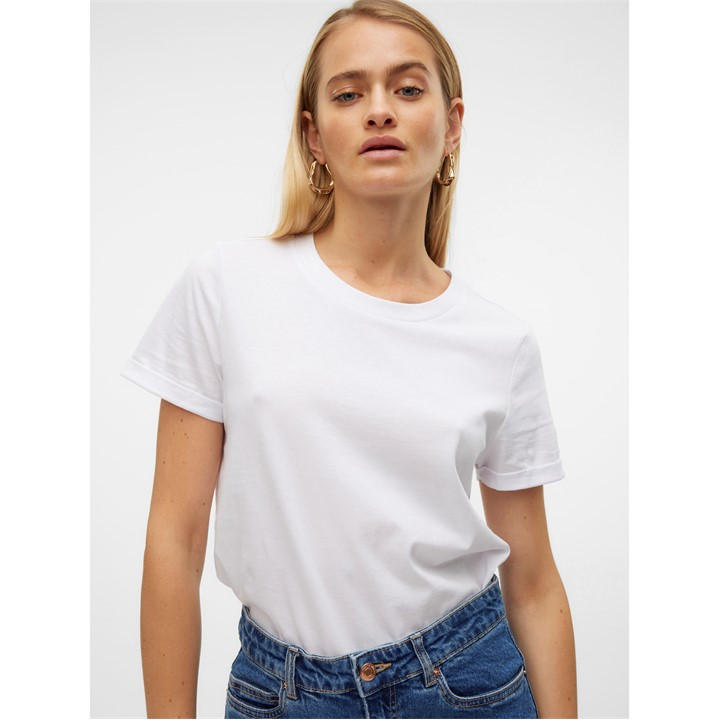 Vero Moda Mpaula Ts Ld00 In White