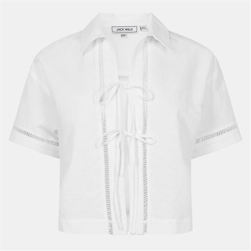 Jack Wills - Linen Broderie Shirt