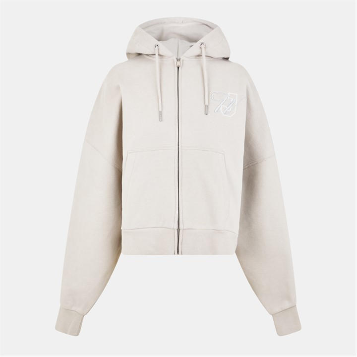JACK WILLS EMBLEM ZIP HOODY