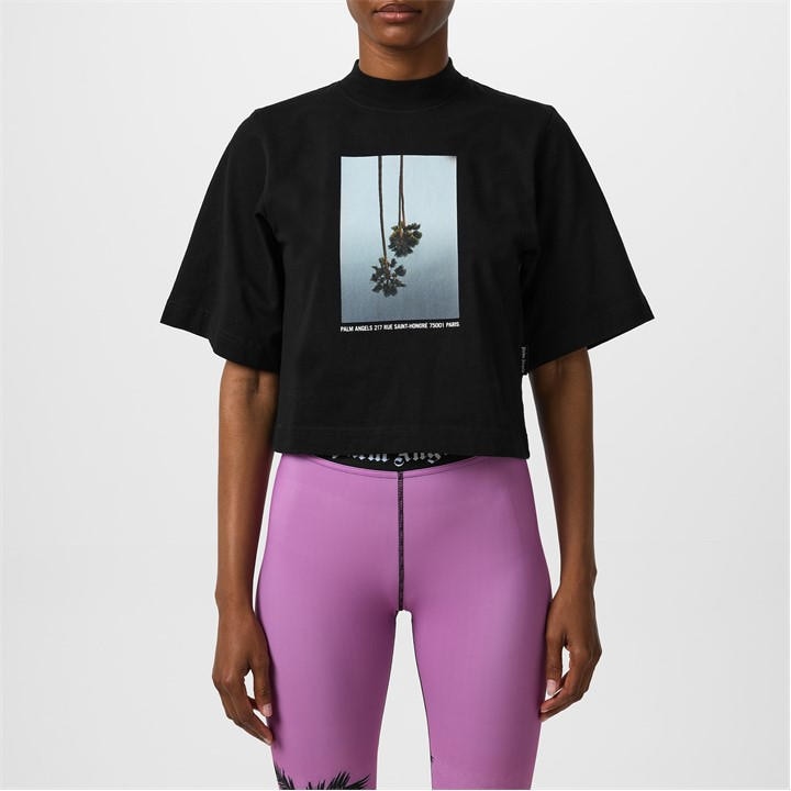 Palm Angels Alm Angels Mirage T-shirt In Black