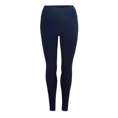 THE COUTURE CLUB - Womens Sculpting Stretch Crossover Leggings