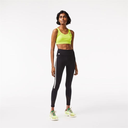Lacoste - Women's Logo Stripe Leggings